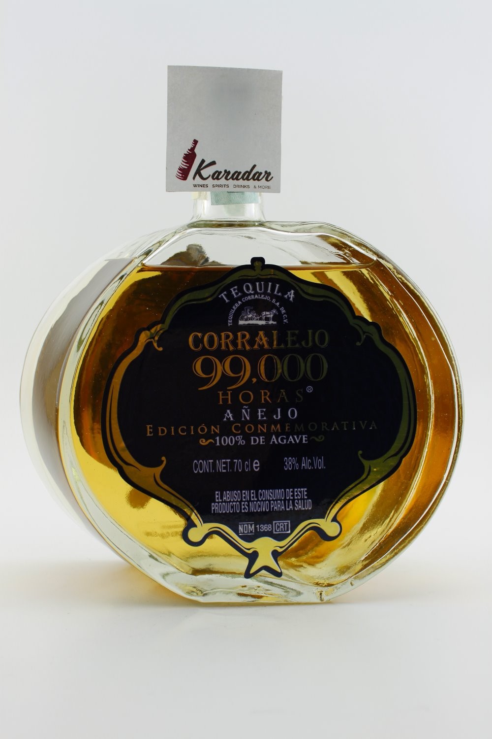 Corralejo Tequila 99.000 vol. 38% Destillate Horas Ausland Anejo