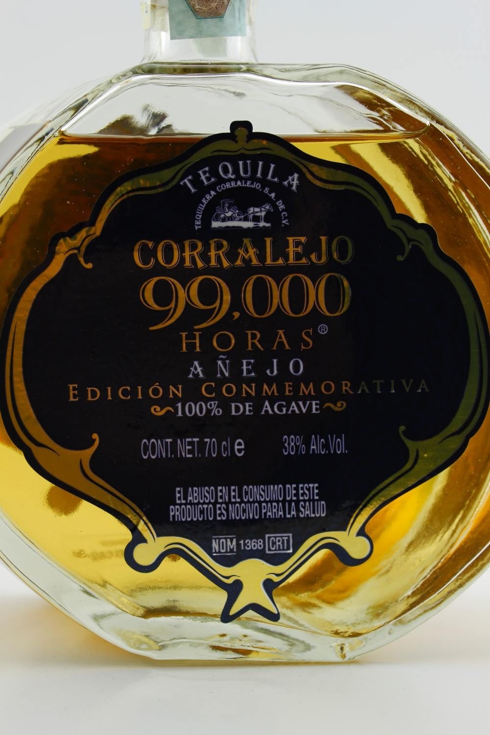 Corralejo Tequila 99.000 Horas Anejo 38 vol. Destillate Ausland