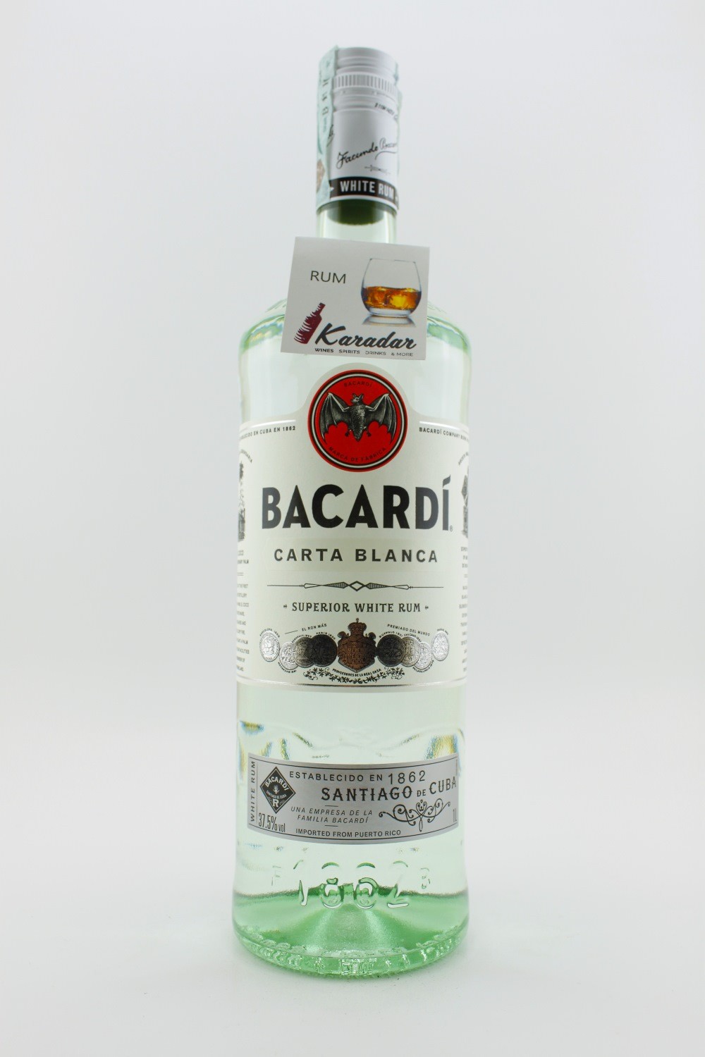 Bacardi Carta Blanca vol. 37,5% Rum