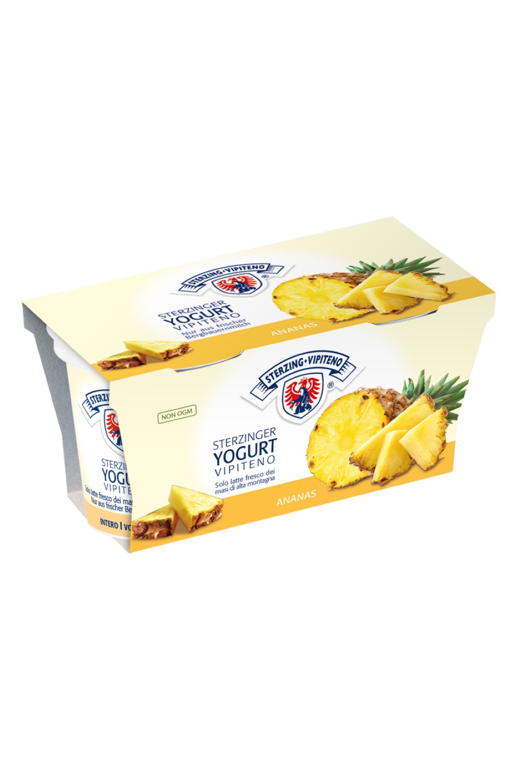Joghurt Ananas (20 x 125g) Milchhof Sterzing | Karadarshop.com
