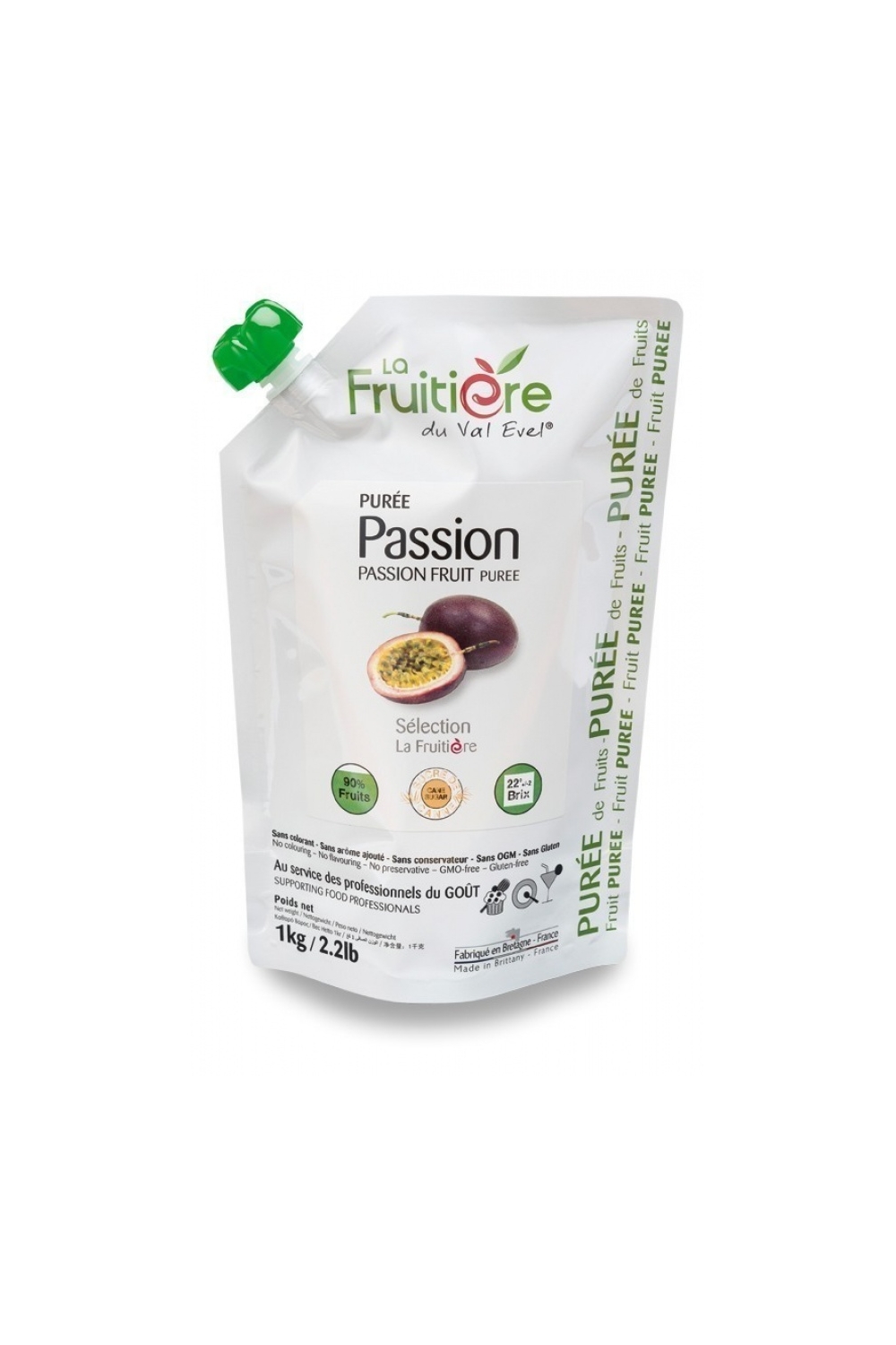 Passion Fruit Puree: 1kg – Pacific Gourmet
