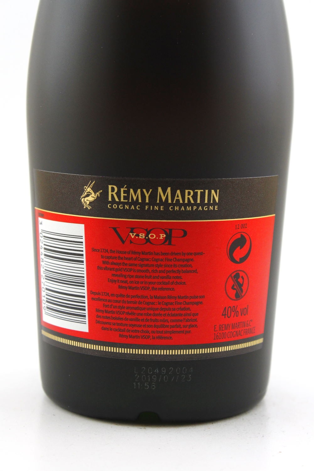 Fine Champagne Cognac Cognac vol. V.S.O.P. 40% Martin Remy