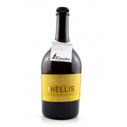 A Hellis organic light Beer...