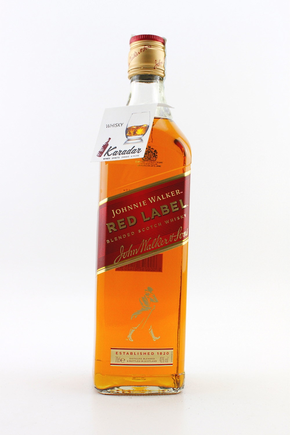 Whisky Red Speyside 40% vol. Walker Johnnie Label