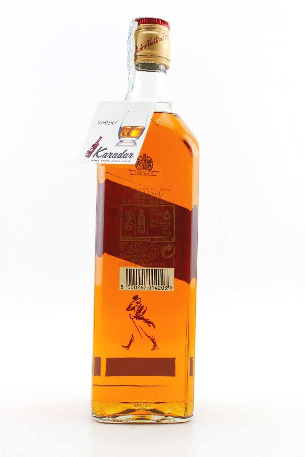 Red vol. 40% Speyside Johnnie Walker Whisky Label