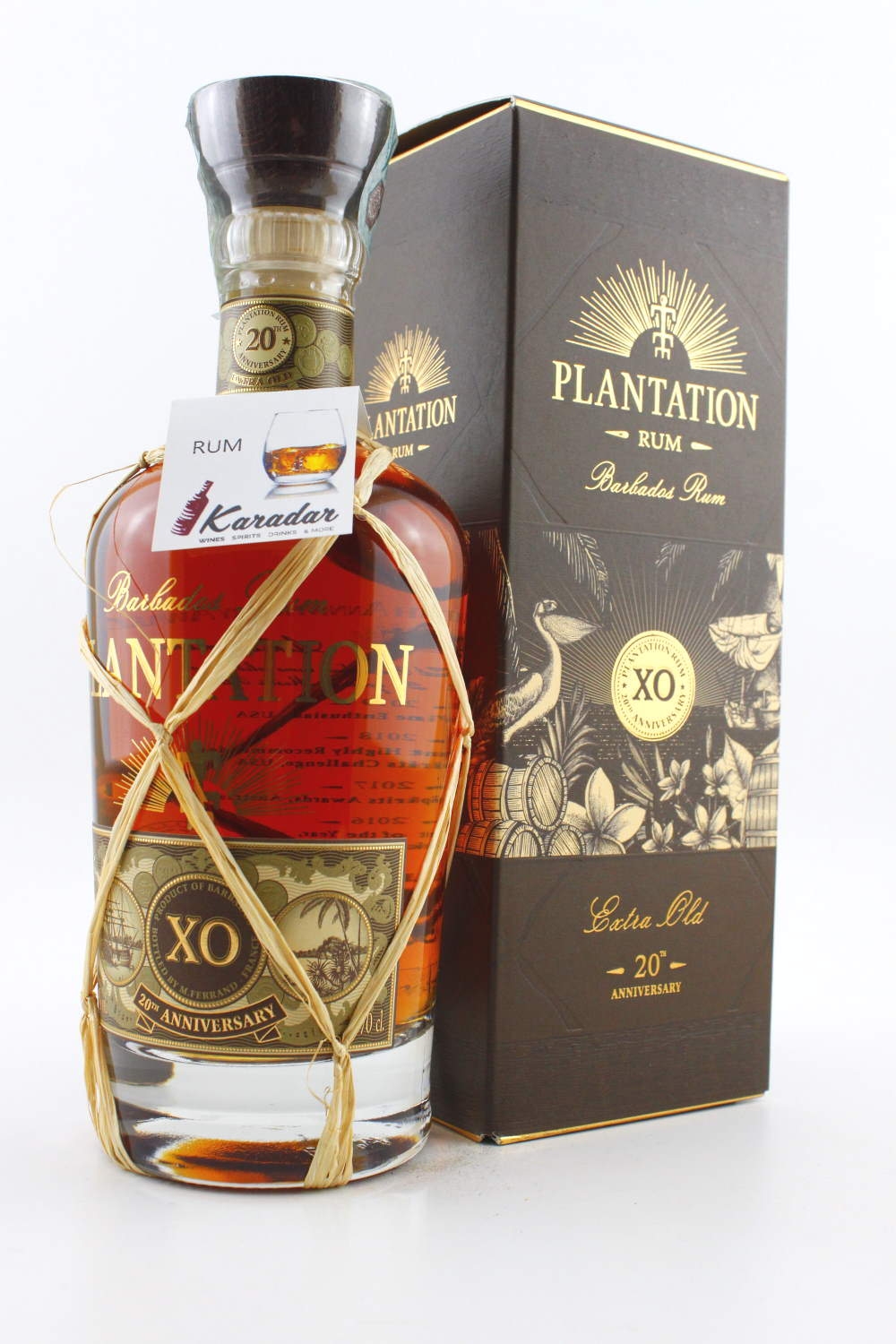 Rum Barbados XO Plantation 20th anniversary 40% vol. Plantation