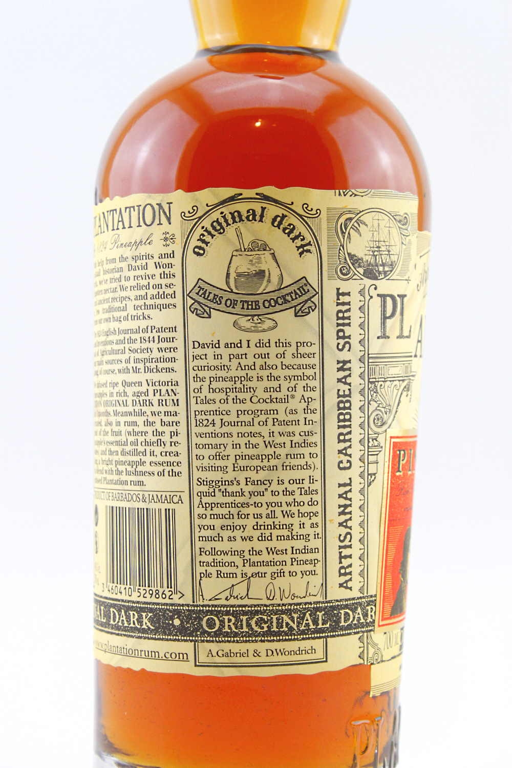 Rum Pineapple Original Dark Plantation 40% Plantation Rum