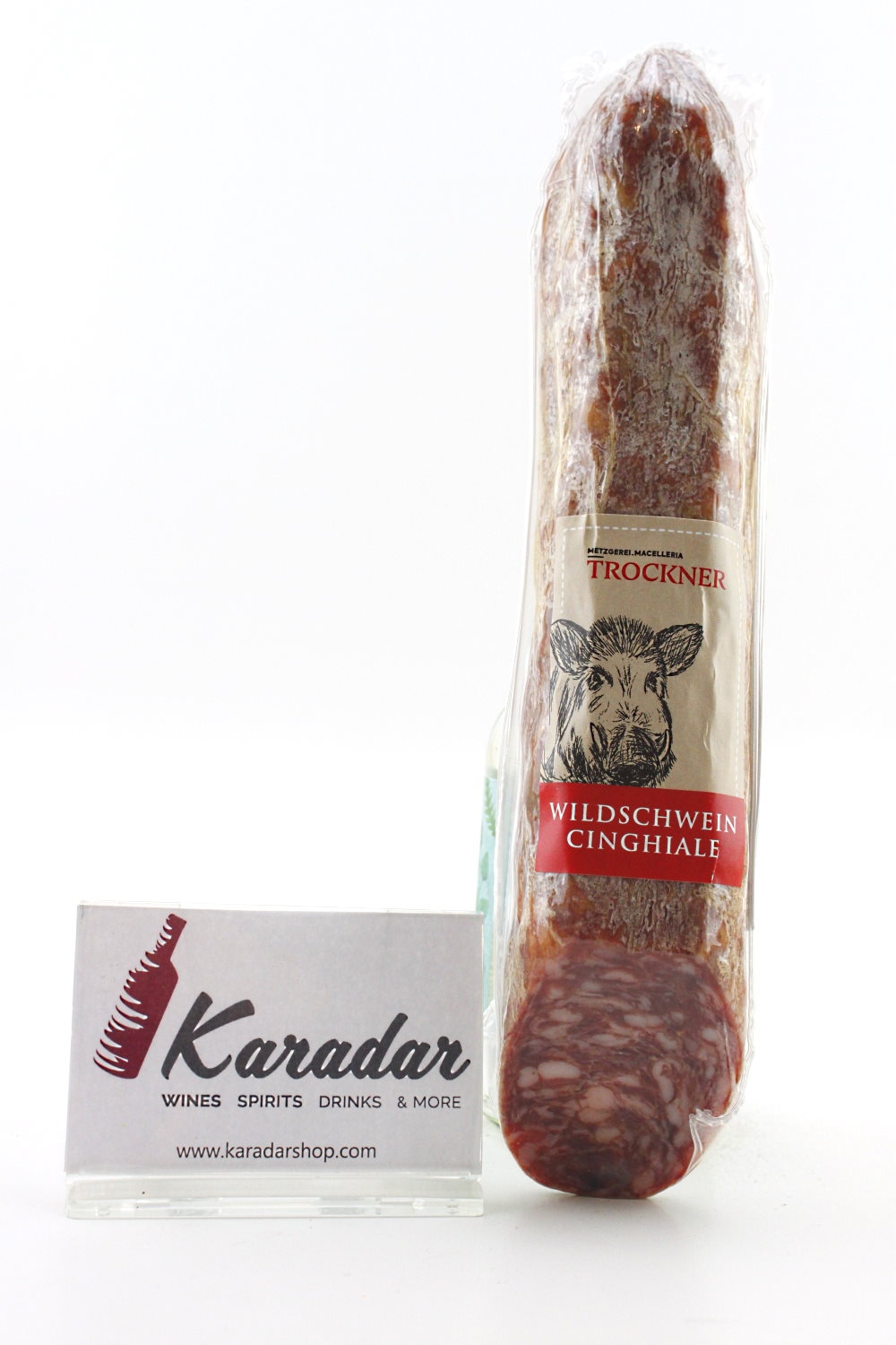 Wild boar salami approx. 350g vacuumed Butcher Trockner Karadarsh...