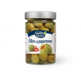 Oliven gefüllt mit Paprika...
