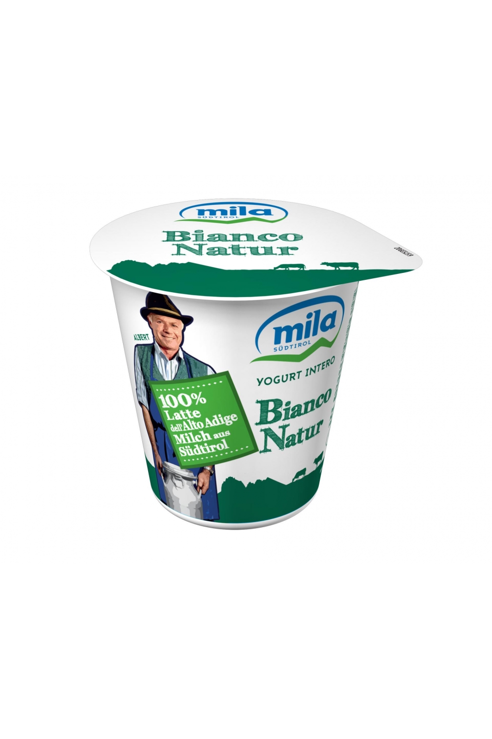 Whole milk yogurt natural 10 x 125g Mila dairy | Karadarshop.com