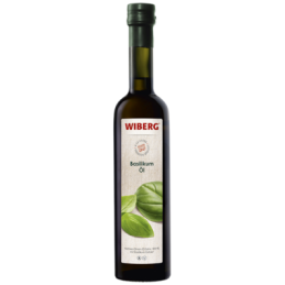 Basil oil olive oil with...