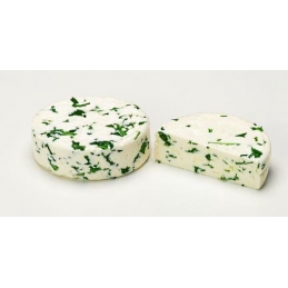 Fresh cheese with rocket...