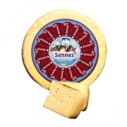 Sennes cheese from hay milk...