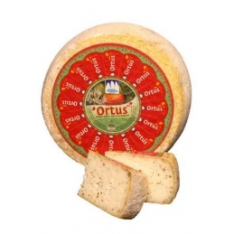 Ortus cheese from hay milk...
