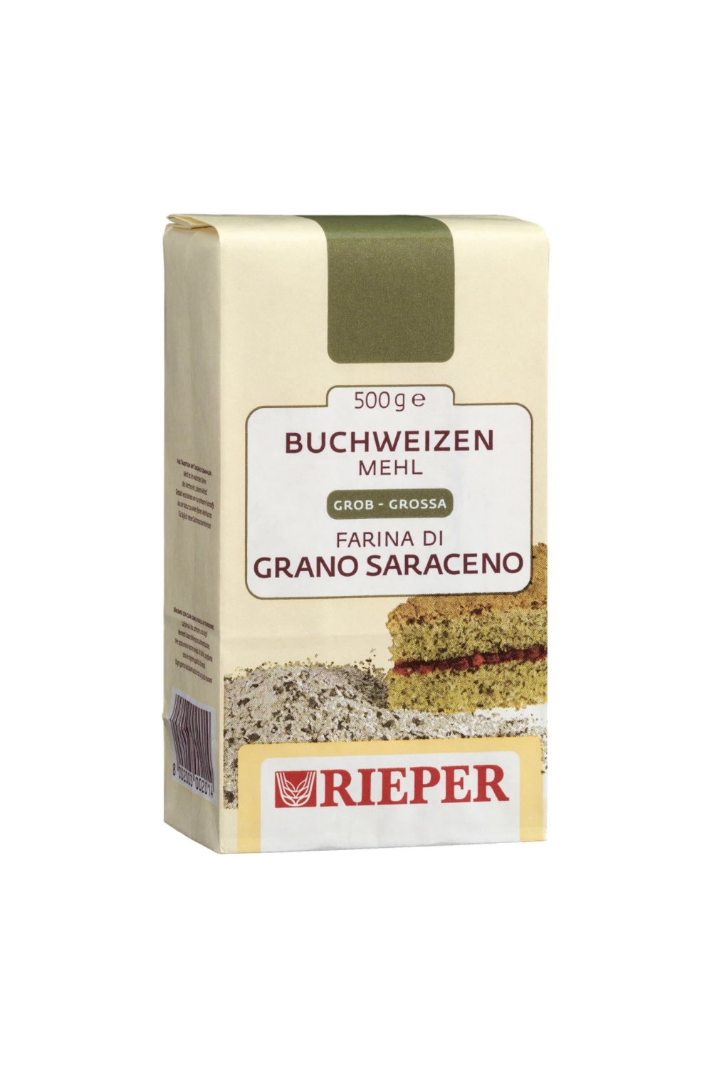 Farina di grano saraceno grossa 500 g Rieper Molino