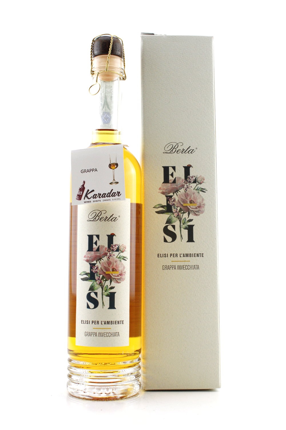 Grappa Elisi barrique 50cl 43% Berta Distillery | Karadarshop.com