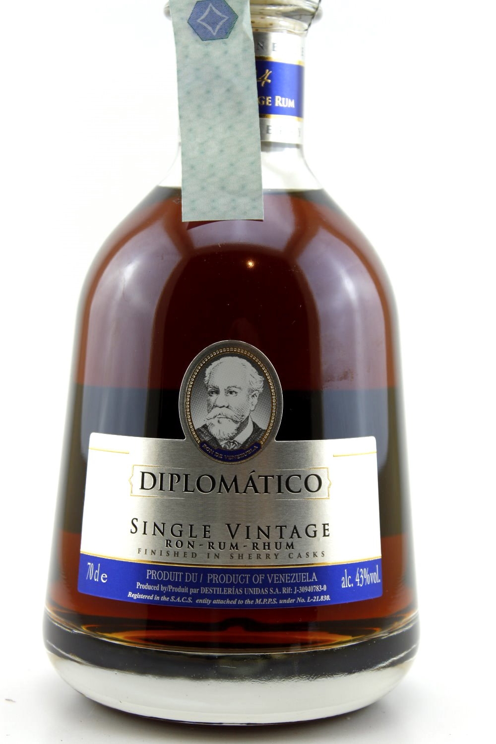 Rum Single Vintage Diplomatico 2007 43 vol. Diplomatico Rum Ka...