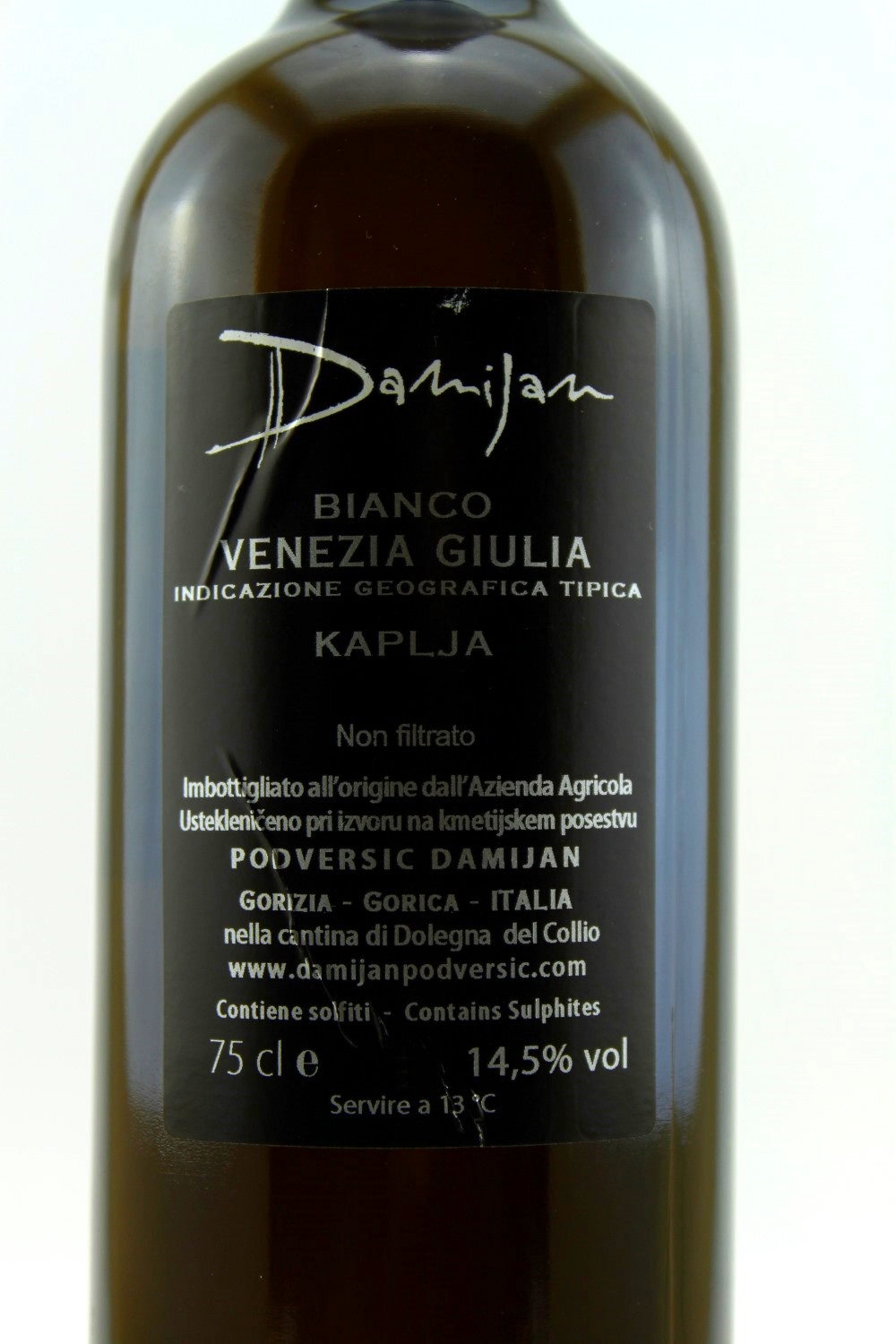 Bianco Kaplja 2015 - 14,5% vol. Damijan Winery Podversic | Karadars