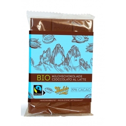 BIO Milchschokolade - 39% Kakao 100g Walde