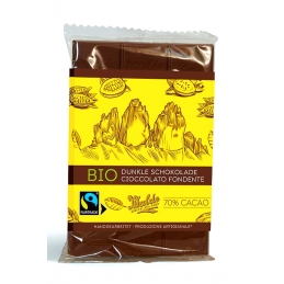 BIO Bitterschokolade - 70% Kakao 100g Walde