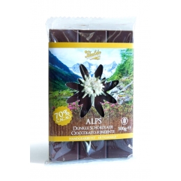Alps Bitterschokolade - 70% Kakao 100g Walde