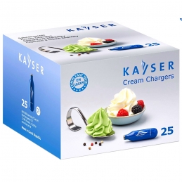 Cream siphon capsules charger (25 pieces) Kayser