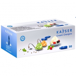 Cream siphon capsules charger (50 pieces) Kayser