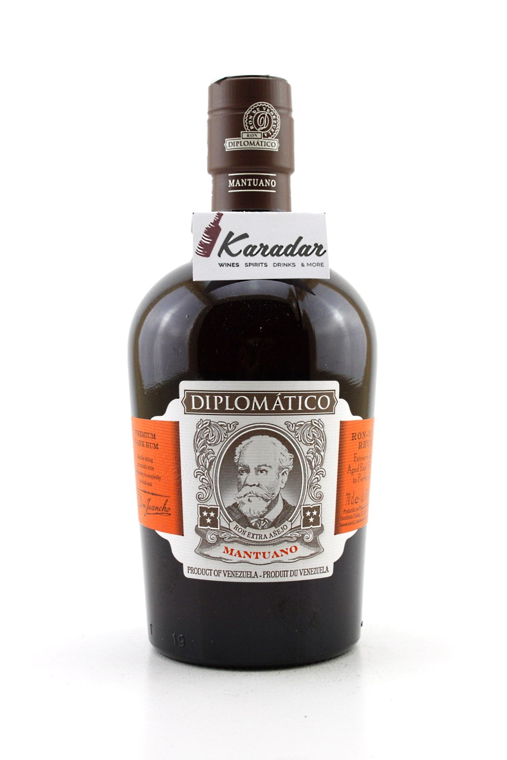 Rum Mantuano Extra Anejo 40% vol. Diplomatico Rum
