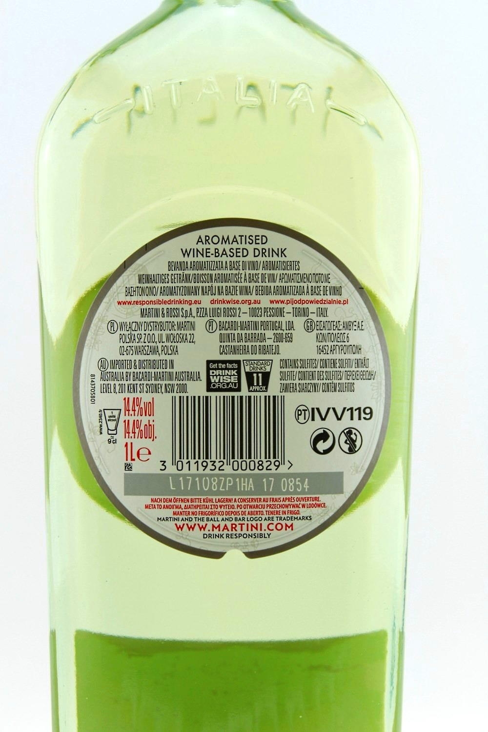 Vermouth Martini Blanc 14,4 vol. Vermouth