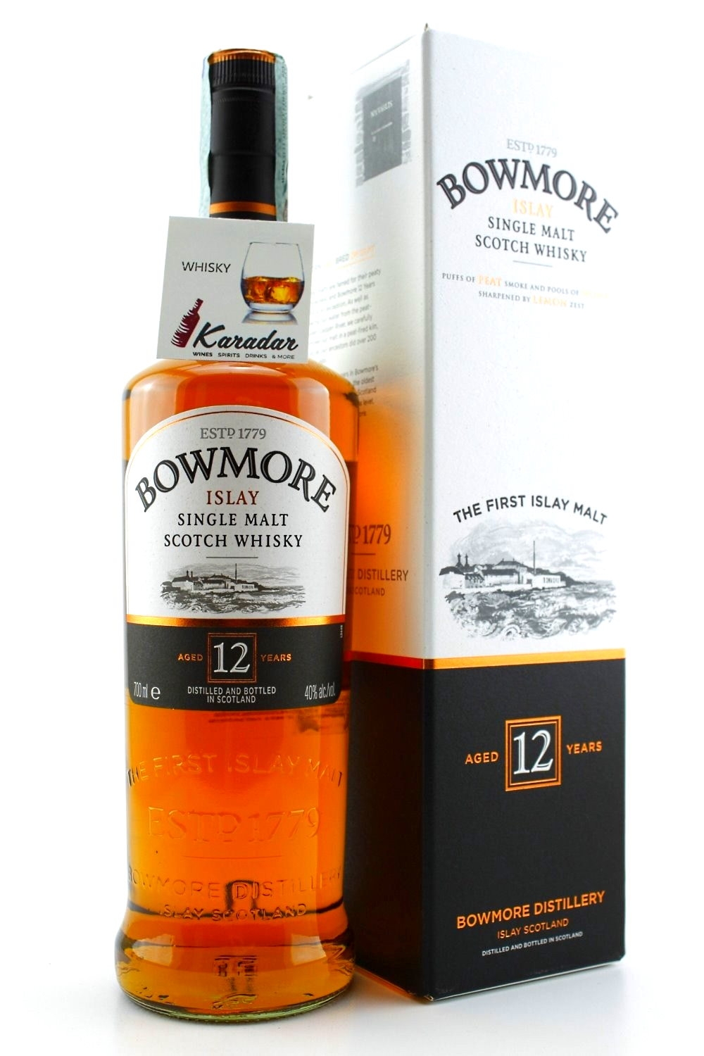 12Y Whisky 40% Islands vol. Bowmore