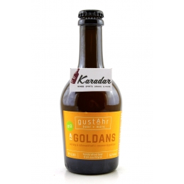 A Goldans Bio Bier würzig & schmackhaft 330ml 5,2% vol. GustAhr handcrafted beer