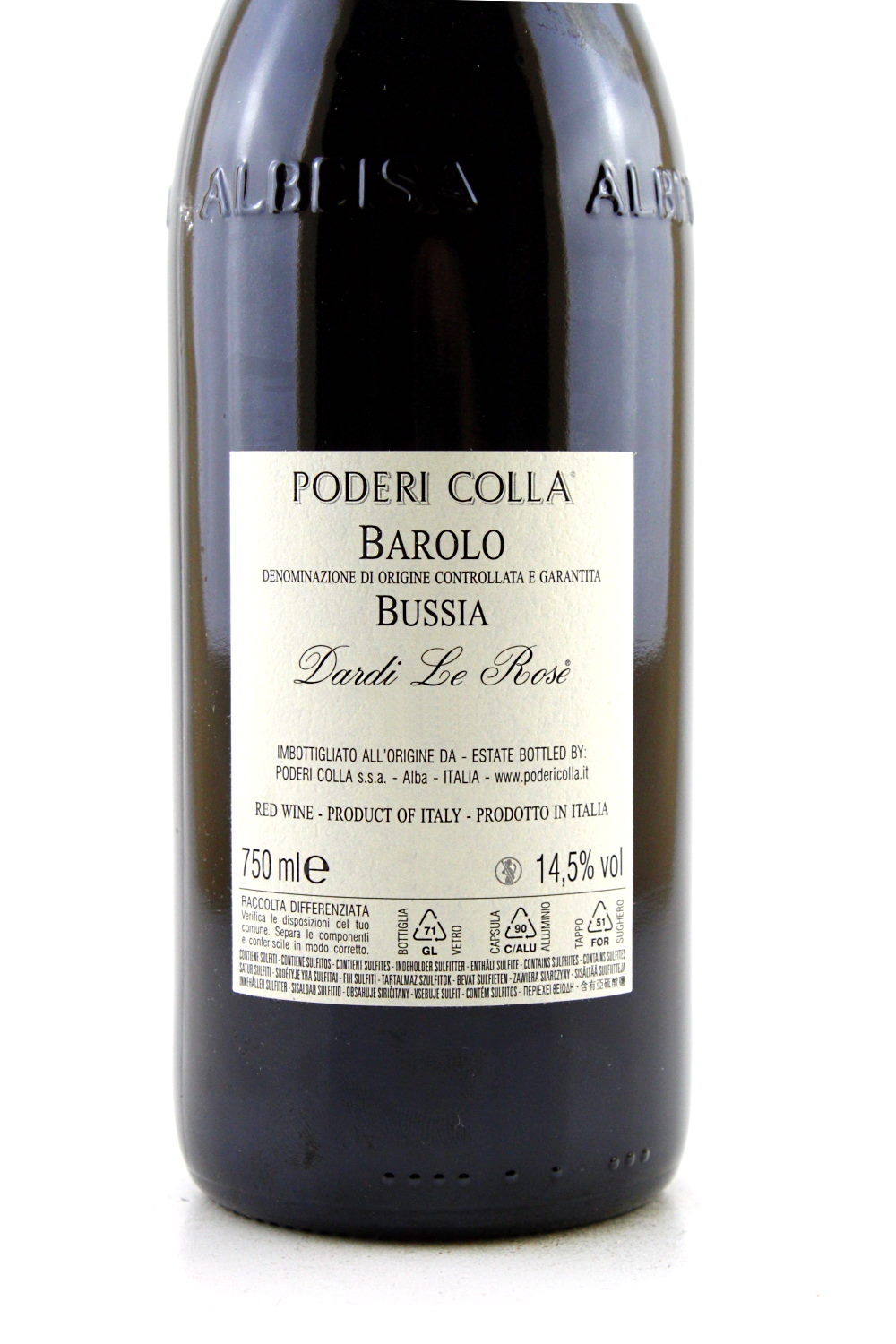 Barolo Bussia 2017/18 - 14,5% vol. Poderi Colla | Karadarshop.com