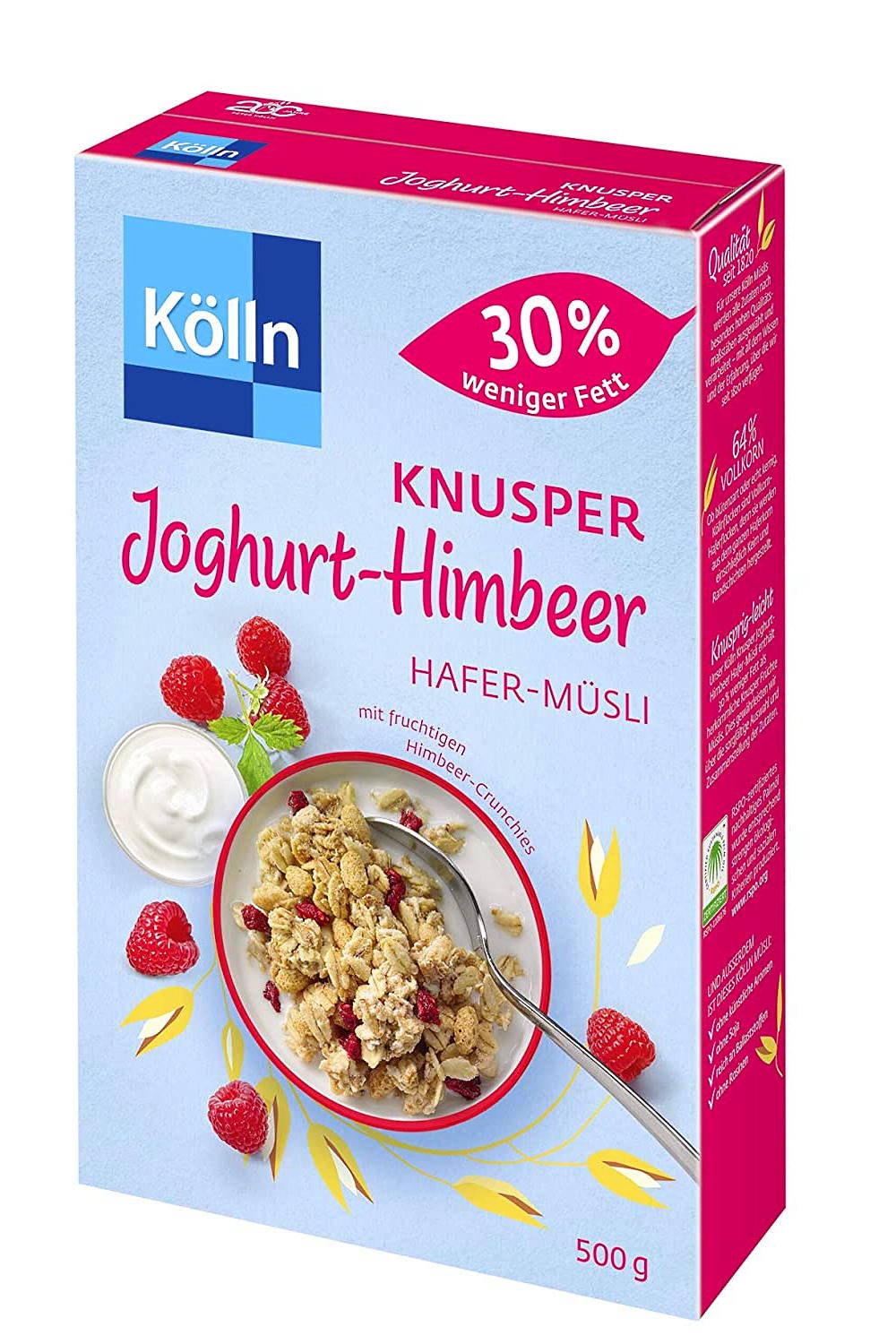 Kölln YoghurtRaspberry Crispy Muesli 500g Kölln Koelln Karadar...