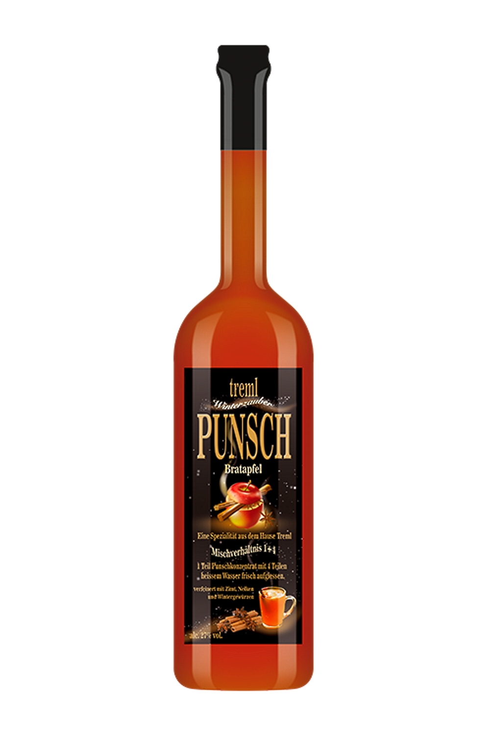 Punsch Bratapfel 27% vol. Treml Punsch | Karadarshop.com