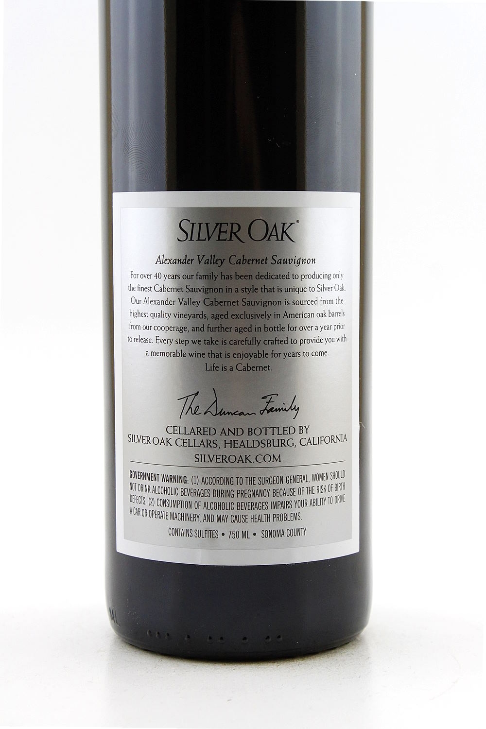 Alexander Valley Sauvignon 2016 Silver Oak Winery Karada...