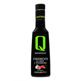 Olivenöl Bio Extra Nativ mit Knoblauch & Chili 250 ml Quattrociocchi