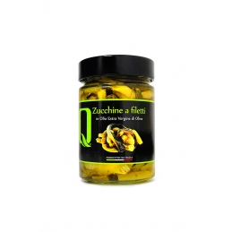 Zucchini Filets in Olivenöl eingelegt 320g Quattrociocchi