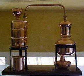 Destilliergerät 1,25 lt. Art.992 Arrigo Degasperi