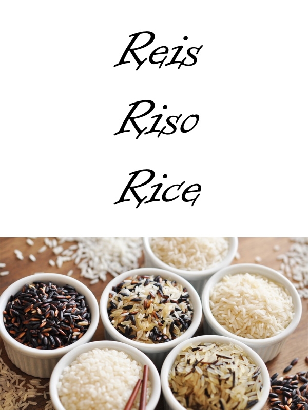 Reis - Riso - Rice